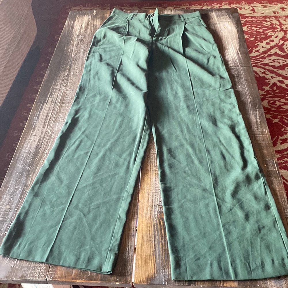 Green dress pants - small - Zara